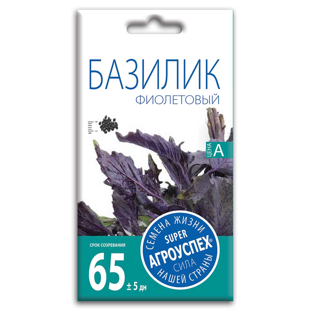 базели фиолетов1 Семена Базилика "Овощной фиолетовый" — изображение 1